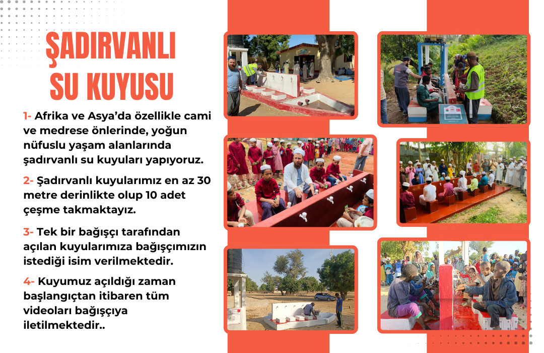 AFRİKA ŞADIRVANLI SU KUYUSU