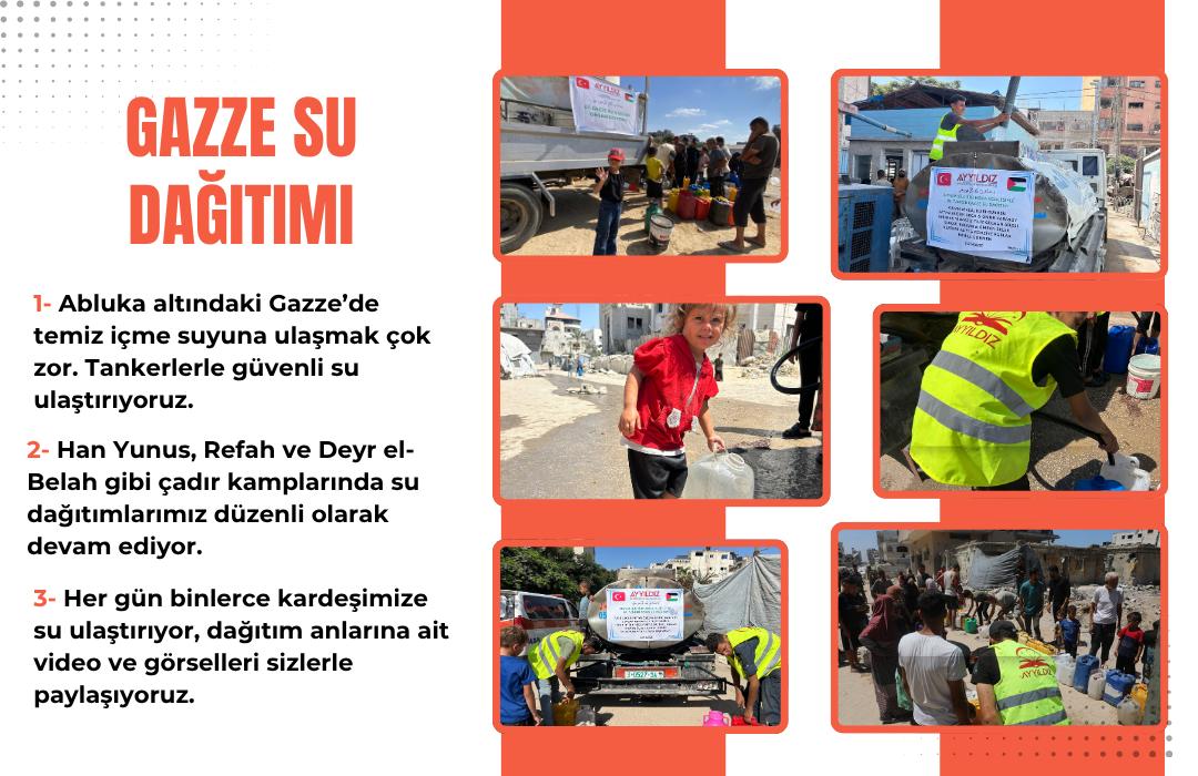 Gazze Su Dağıtımı